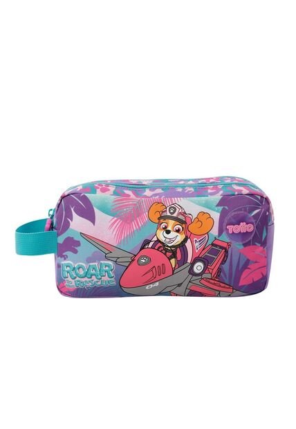 Cartuchera Escolar Para Niña Paw Patrol Morada