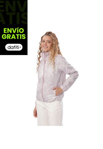 Chaqueta Casual Para Mujer Pray Liviana Beige Totto