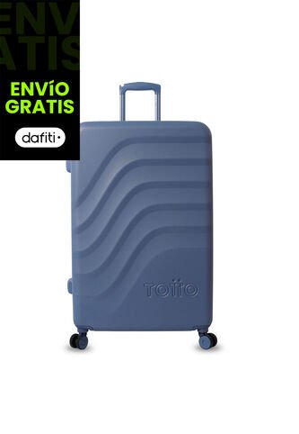 Maleta De Viaje Grande 23 Kilos 360 Bazy + 2.0 Azul Totto