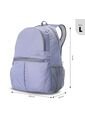 Morral De Viaje Plegable Noka 20 Grande Morado de Totto