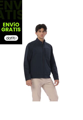 Chaqueta Casual Para Hombre Galicya Azul Totto