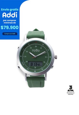 Reloj Análogo Digital Field 2.0 Color Verde Totto