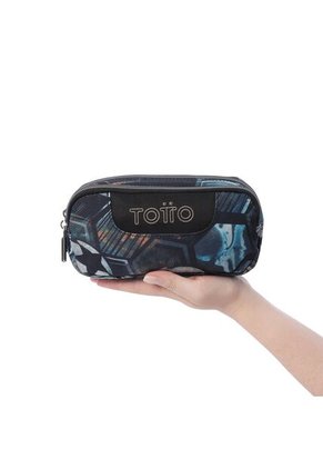 Cartuchera Escolar Pequeña Para Hombre Sobre Negro