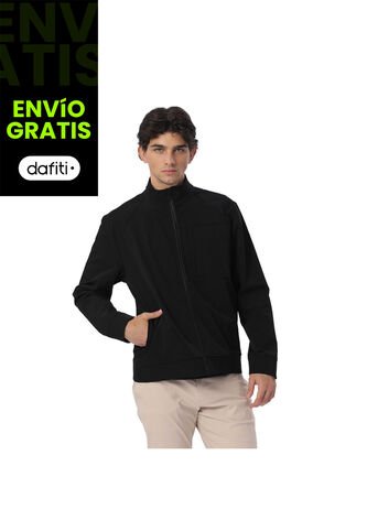 Chaqueta Casual Para Hombre Galicya Negra Totto