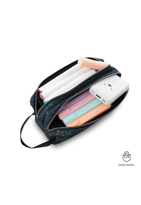 Cartuchera Multiuso Escuadra Grande Azul Hombre