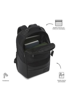 Morral Ejecutivo Porta PC 15" Blast Negro Hombre