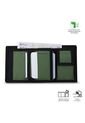 Billetera Para Hombre Contrast Chain Con RFID Blocker Negra de Totto
