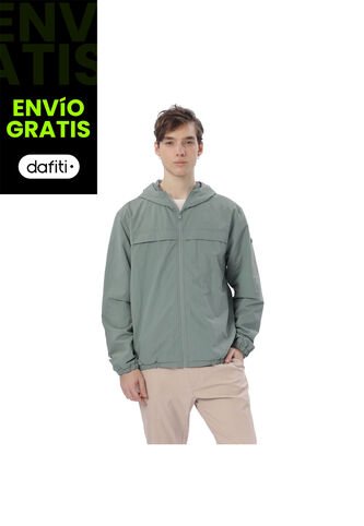 Chaqueta Casual Para Hombre Ice Solid Verde Totto