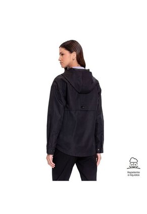 Chaqueta Casual Para Mujer Eva Liviana Negra