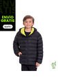 Chaqueta Para Niño Colorkid 2.0 Acolchada Color Negra de Totto