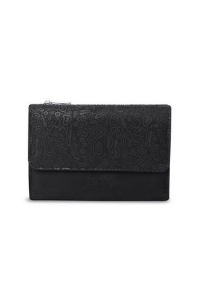 Billetera Para Mujer Montana Con RFID Blocker Negra