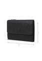 Billetera Para Mujer Montana Con RFID Blocker Negra de Totto