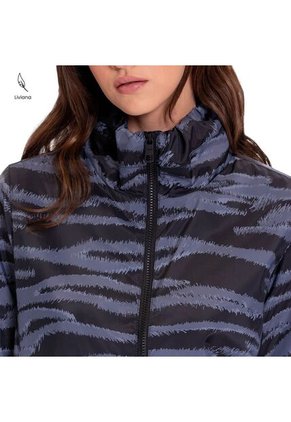 Chaqueta Casual Para Mujer Pray Liviana Negra