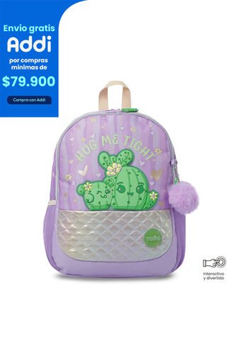 Morral Para Niña Kacty Mediano Morado Totto