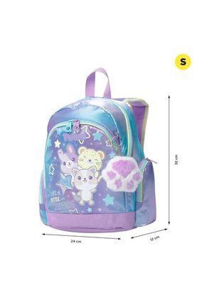 Morral Para Niña Friends Pequeño Morado