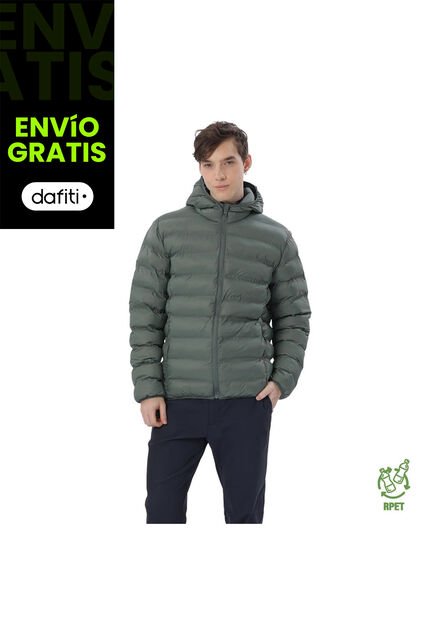 Chaqueta Acolchada Para Hombre Colormen Pro Verde