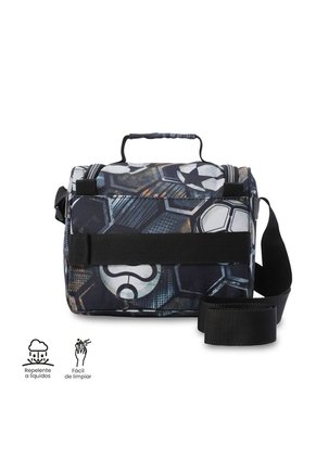 Lonchera Térmica Para Hombre Pizarra Mediana Negra