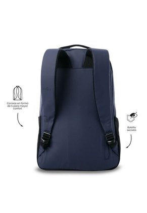 Morral Universitario Porta PC 16" Detroit Azul Hombre