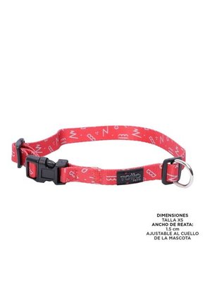 Collar Ajustable Perro/Mascota Con Chapa De Seg Mkp Mylu