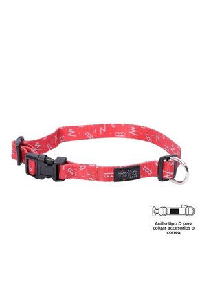 Collar Ajustable Perro/Mascota Con Chapa De Seg Mkp Mylu