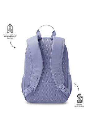 Morral Universitario Porta PC 13" Tracer 1 Morado Mujer