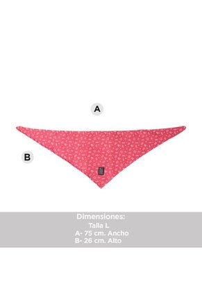 Pañuelo Perro/Gato Totto Doble Faz Mkp