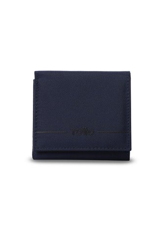 Billetera Hombre Sayle Grande Con RFID Blocker Azul Totto