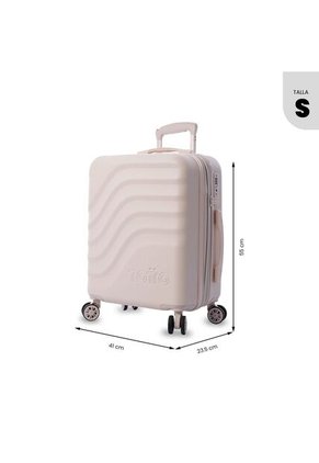 Maleta De Cabina 360 Bazy+ 2.0 10 Kilos Rosada