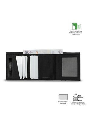 Billetera Hombre Riva Grande Con RFID Blocker Negra