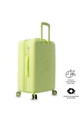 Maleta De Viaje Mediana 360 Bazy+ 2.0 Verde