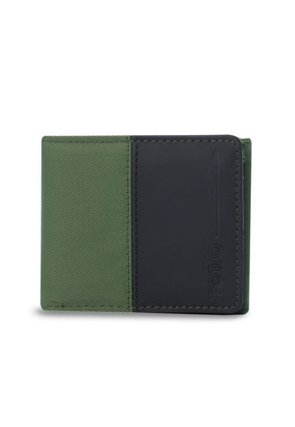 Billetera Para Hombre Ermac 3.0 Con RFID Blocker Verde