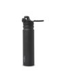 Termo Para Agua Con Tapa Intercambiable Flux 750 Ml Negro de Totto