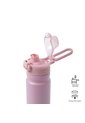 Termo Para Agua Con Tapa Intercambiable Flux 750 Ml Rosado de Totto