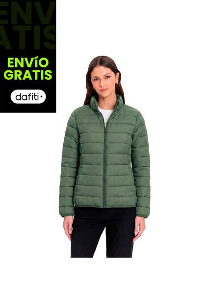 Chaqueta Acolchada Para Mujer Colora