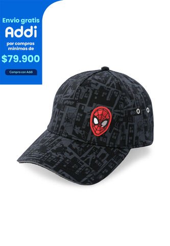 Gorra Camionera Spider Black Color Negro Totto
