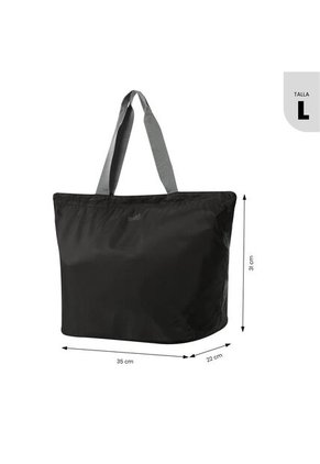 Shopping Bag Plegable Ramel Liviana Negro