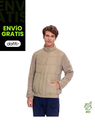 Chaqueta Acolchada Para Hombre Jetty Beige Totto