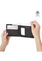 Billetera Hombre Nexus Mediana Con RFID Blocker Negra de Totto