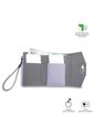 Billetera Mujer Smooth Pequeña Con RFID Blocker Morada de Totto