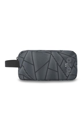 Cartuchera Multiuso Sheyma Print Grande Gris