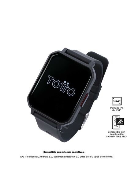 Reloj Inteligente F12 Pro 6 Smartwatch Negro Unisex