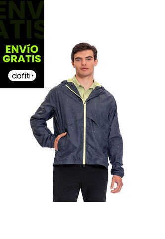 Chaqueta Para Hombre Casual Ice Print 2.0 Azul Totto