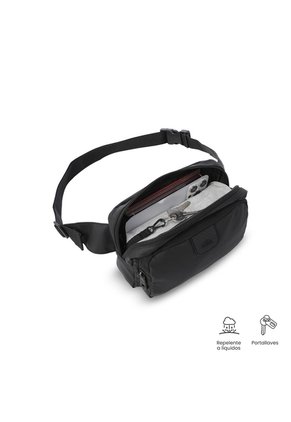 Riñonera Unisex Chill Mediana Color Negro