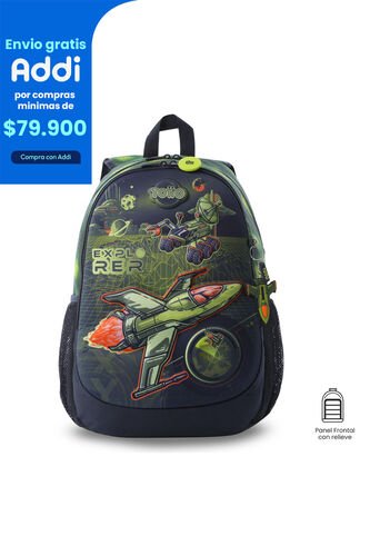 Morral Para Niño Explorer Ship Grande Verde Totto