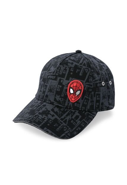 Gorra Camionera Spider Black Color Negro