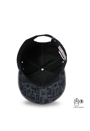 Gorra Camionera Spider Black Color Negro
