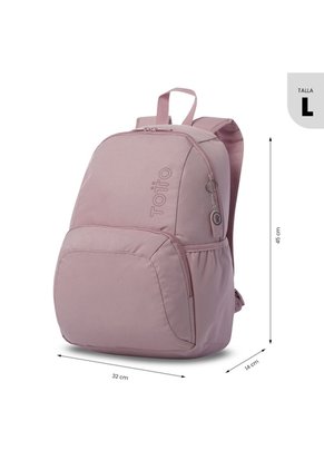 Morral Universitario Ometto 2.0 Porta PC 14" Rosado Mujer