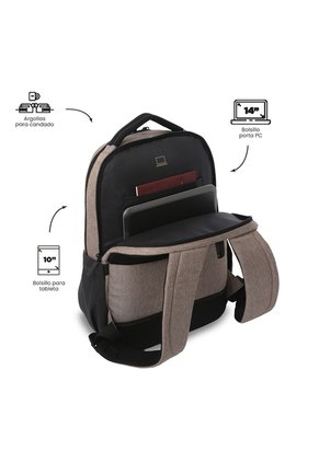 Morral Ejecutivo Porta PC 14" P Tablet Deleg 2.0 Terreo Hombre