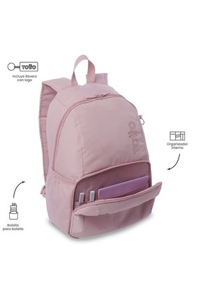 Morral Universitario Ometto 2.0 Porta PC 14" Rosado Mujer