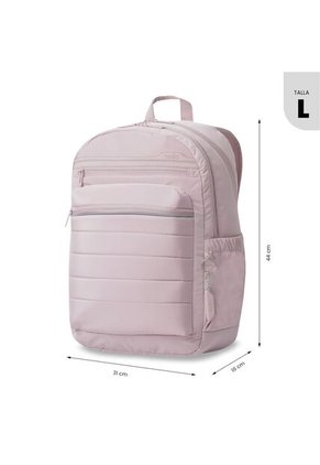 Morral Universitario Plaine 2.0 Porta PC 14" Rosado Mujer